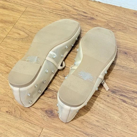 Wild Fable - Elsa Rhinestone Mary Jane Ballet Flats - Picture 6 of 6